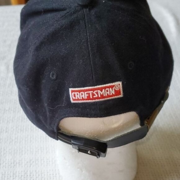 Craftsman Vintage Working Hunting Lighted Black Adjustable Baseball Hat - Picture 5 of 7